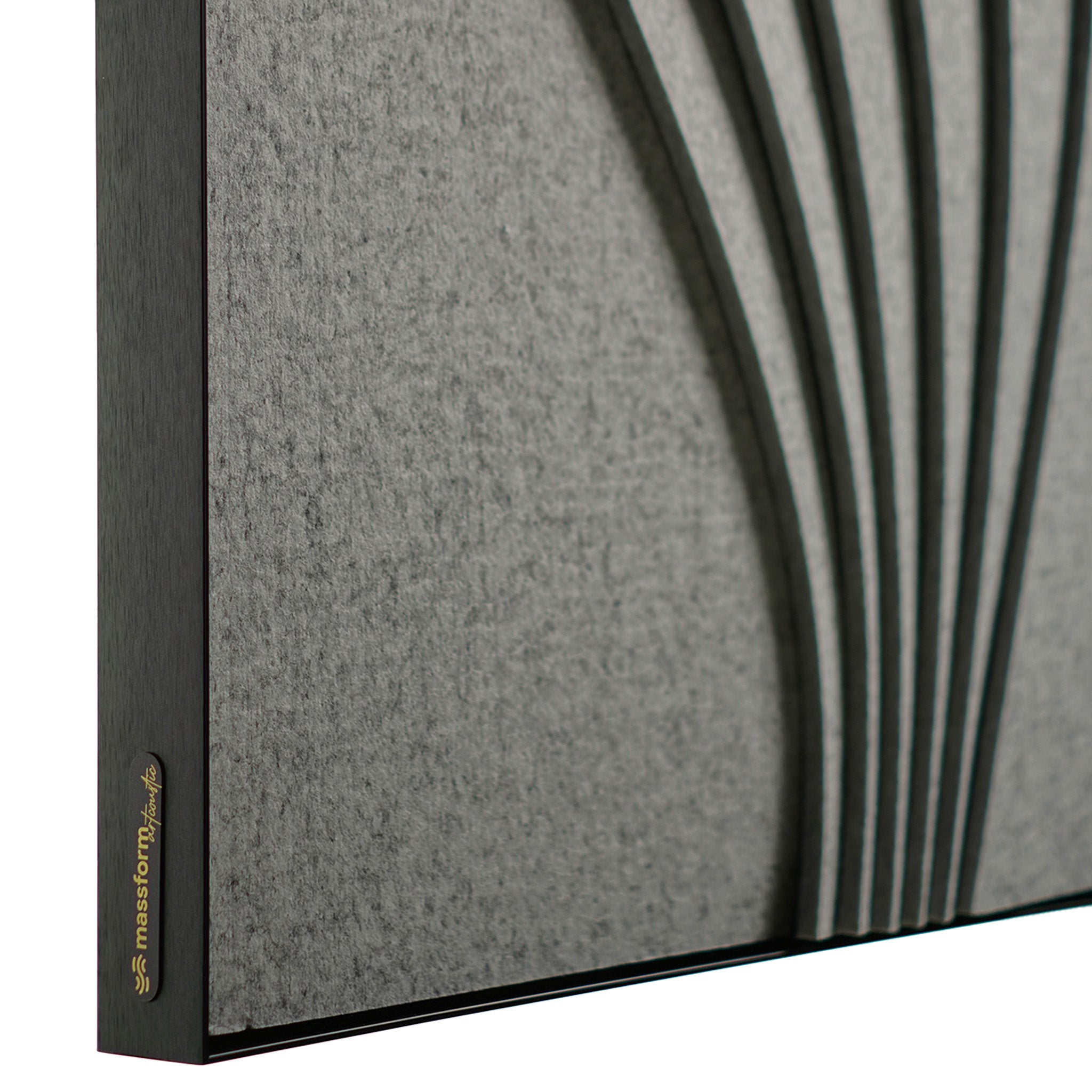 Surge Pro 2'x4' Acoustic Panel – Silver Nimbus with Air Gap
