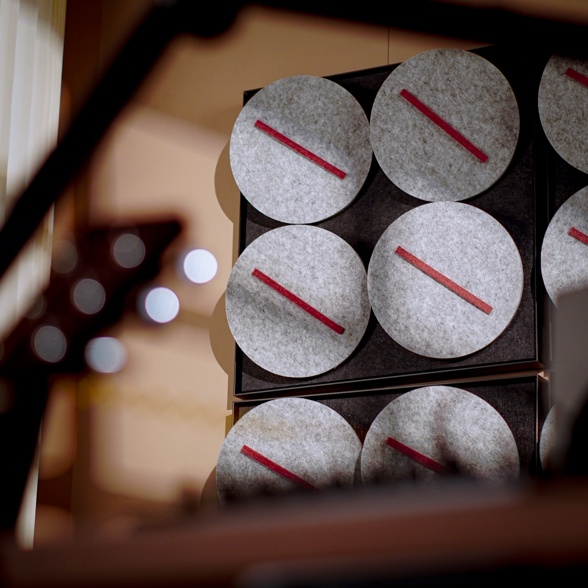 Cymbals Pro 2'x2' Acoustic Panel – Sculpted Rhythm Surface