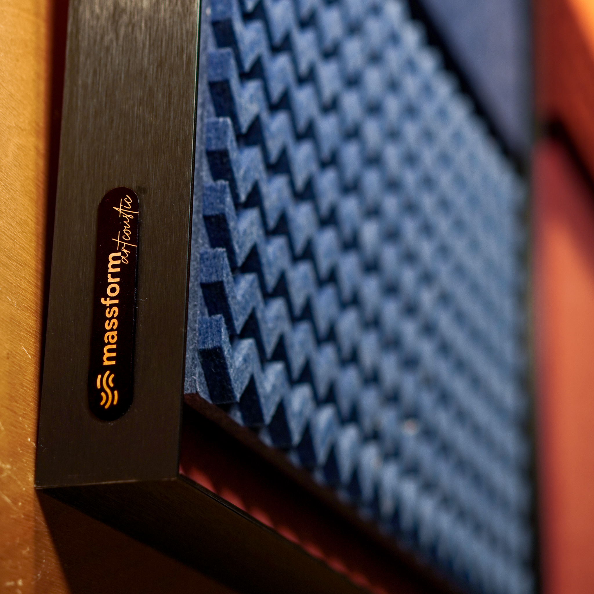 Color Field Acoustic Panel Set – Sculptural Colorfield Triptych