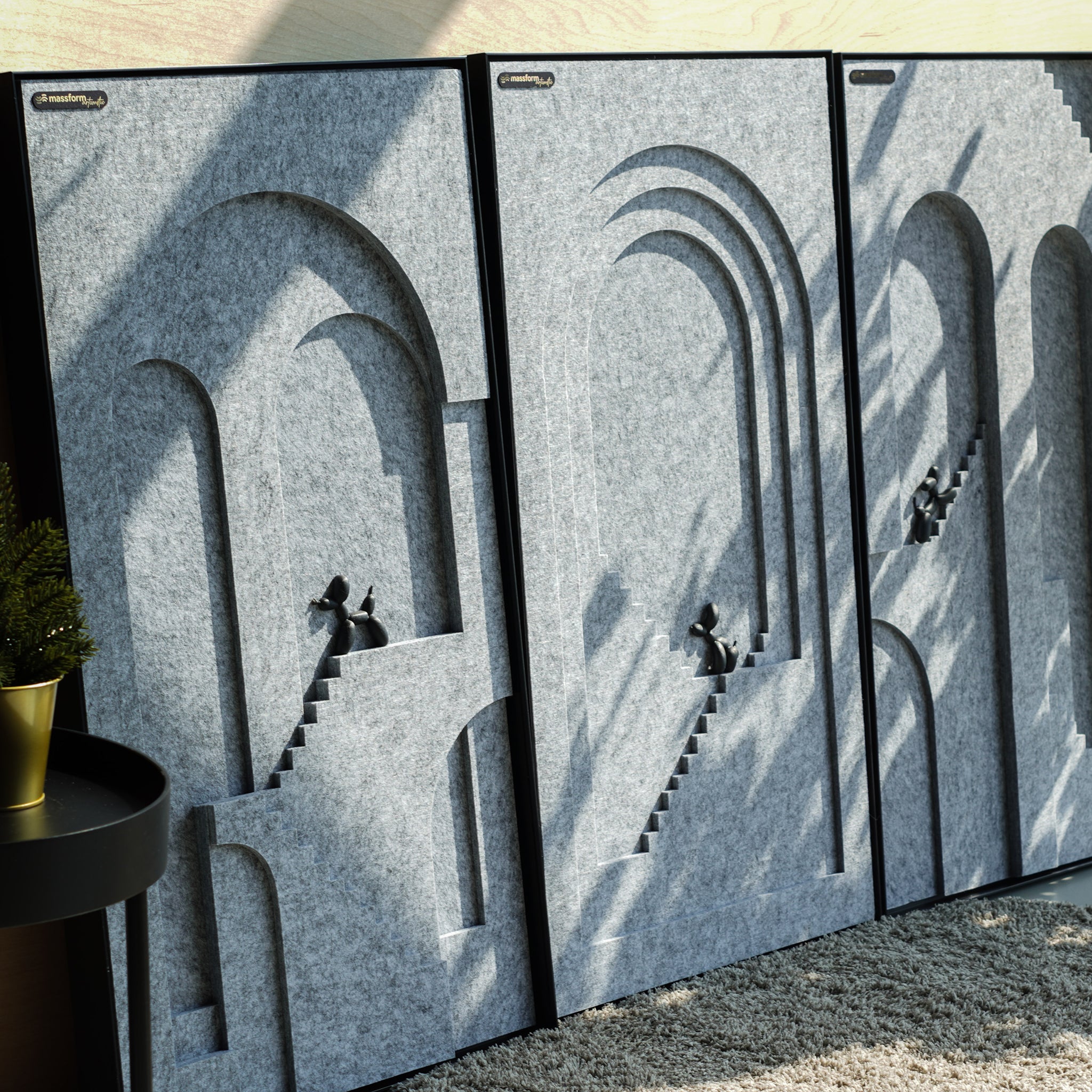 M.C. Escher 聲學面板組 – Moon Shadow(三件裝)