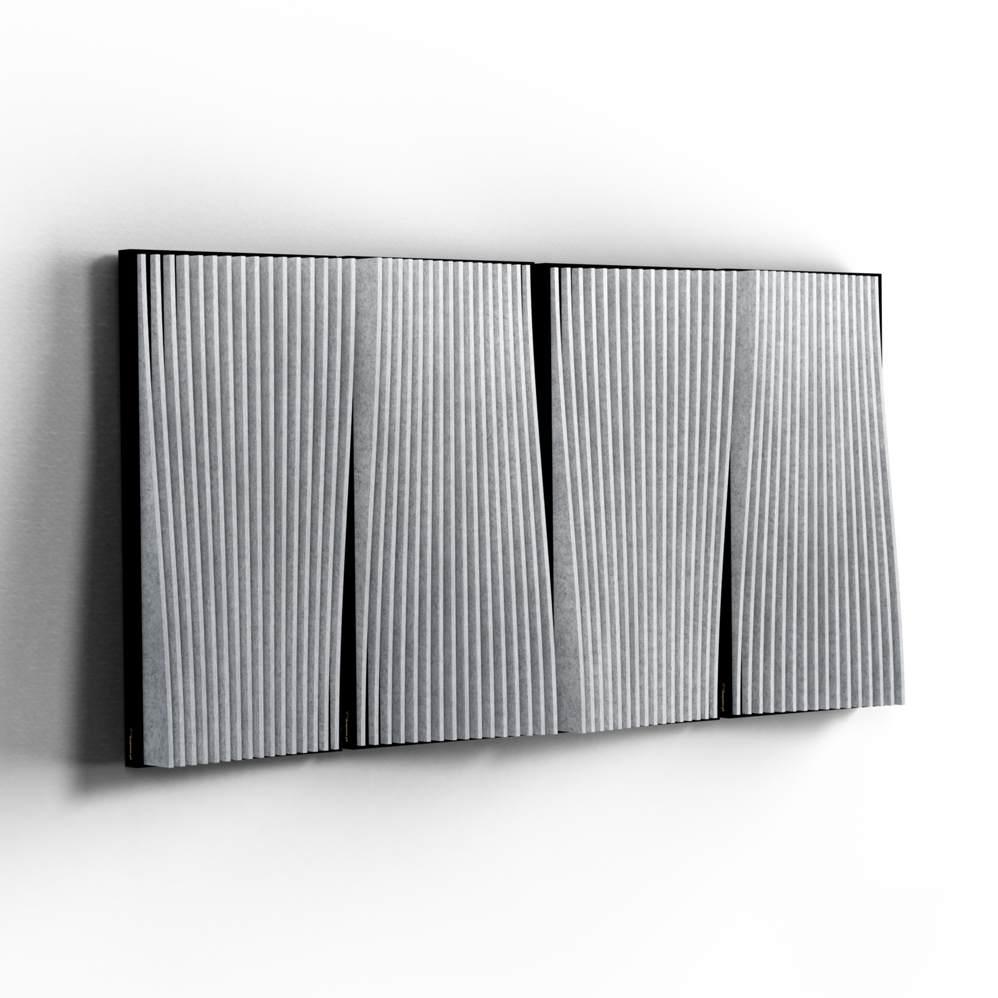 Rhythm Pro 2'x4' Acoustic Panel – Silver Nimbus Rhythmic Surface