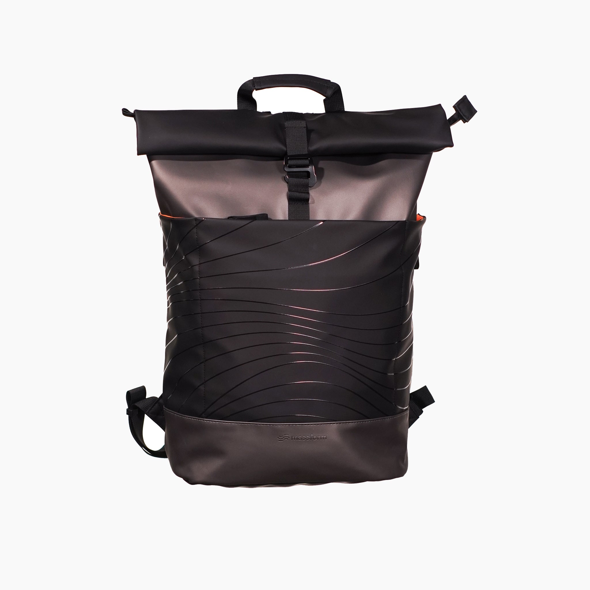 WAVE rolltop Backpack | water-resistant, laptop-ready, city-to-studio carry