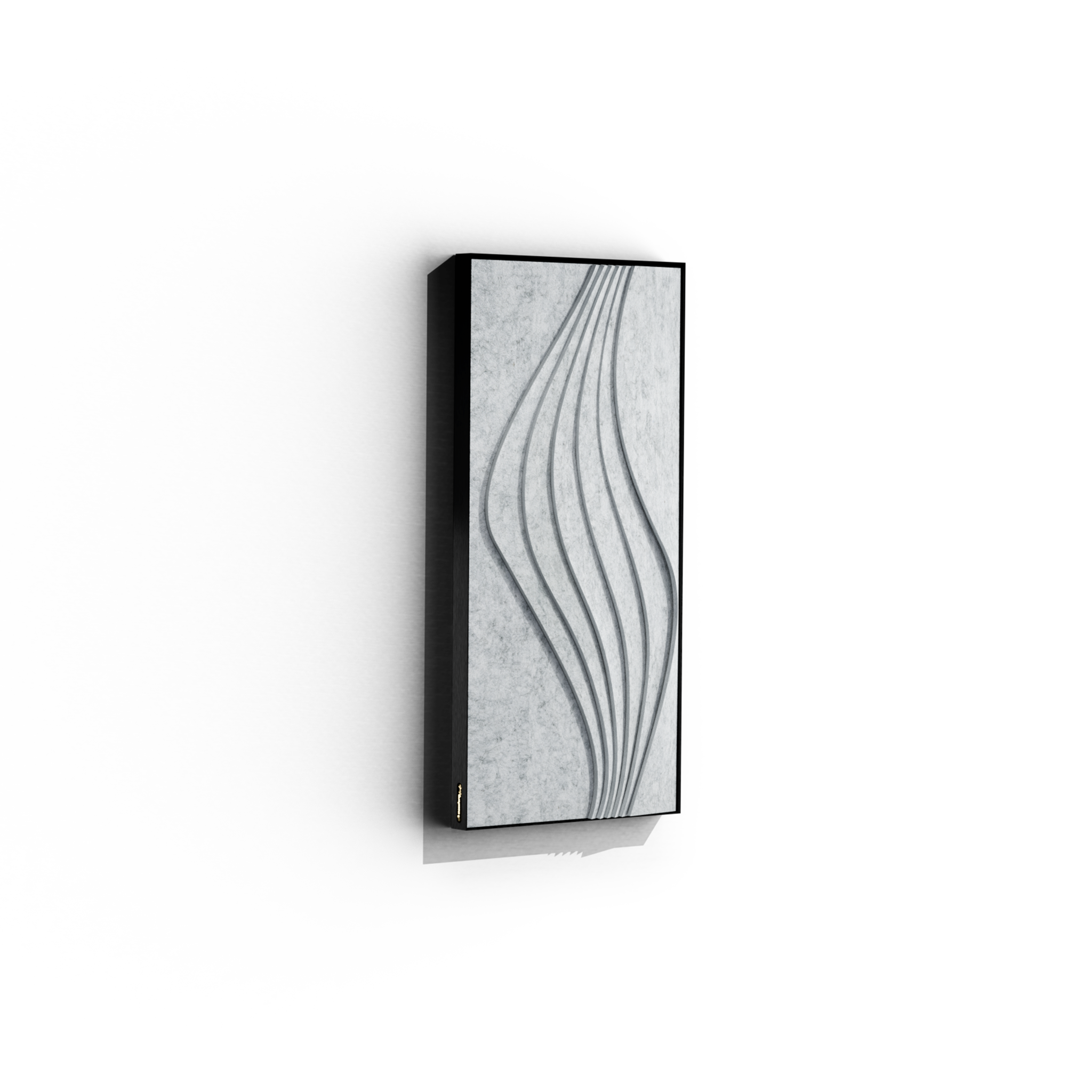 Surge Pro 2'x4' Acoustic Panel – Silver Nimbus with Air Gap