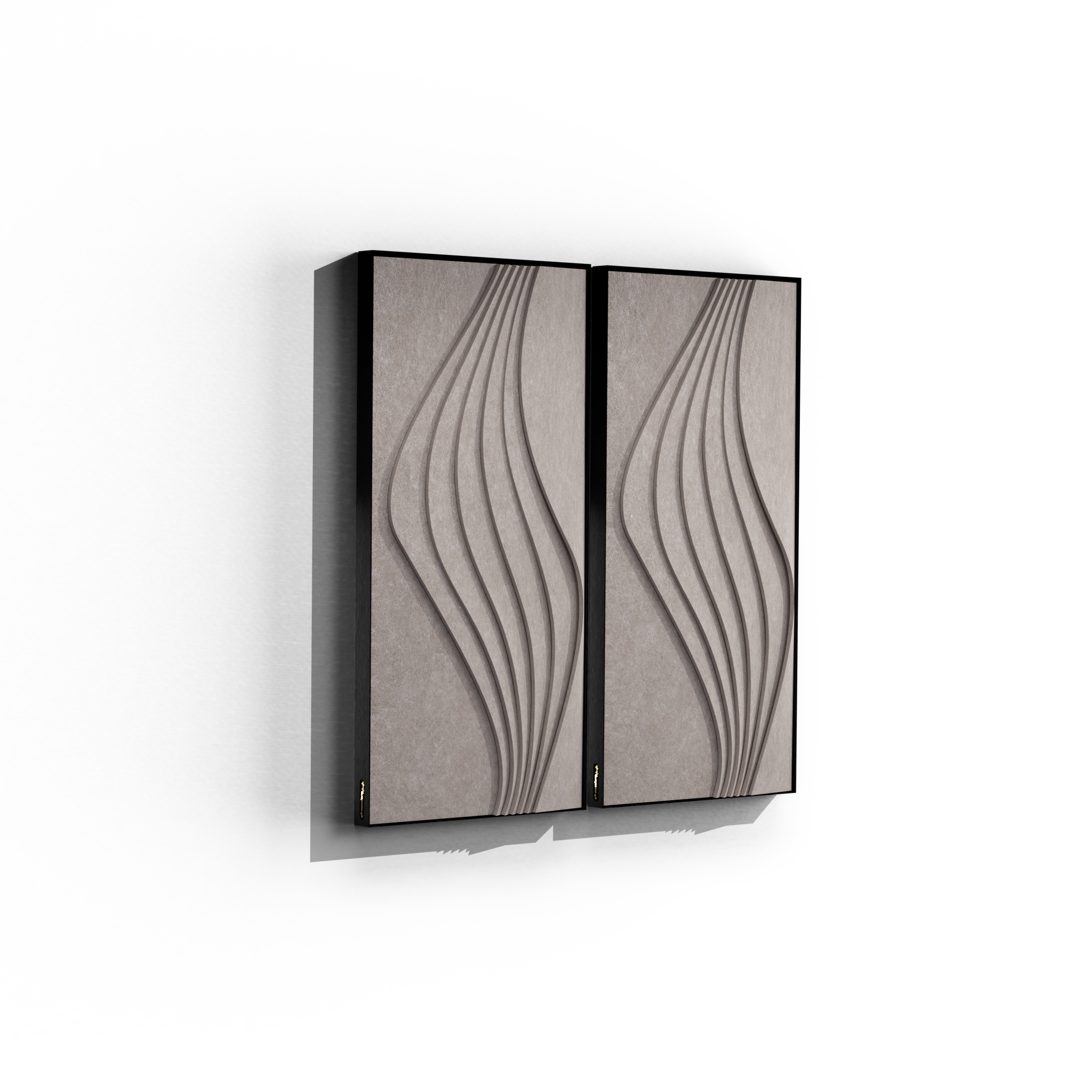 Surge Pro 2'x4' Acoustic Panel – Sandstone with Air Gap