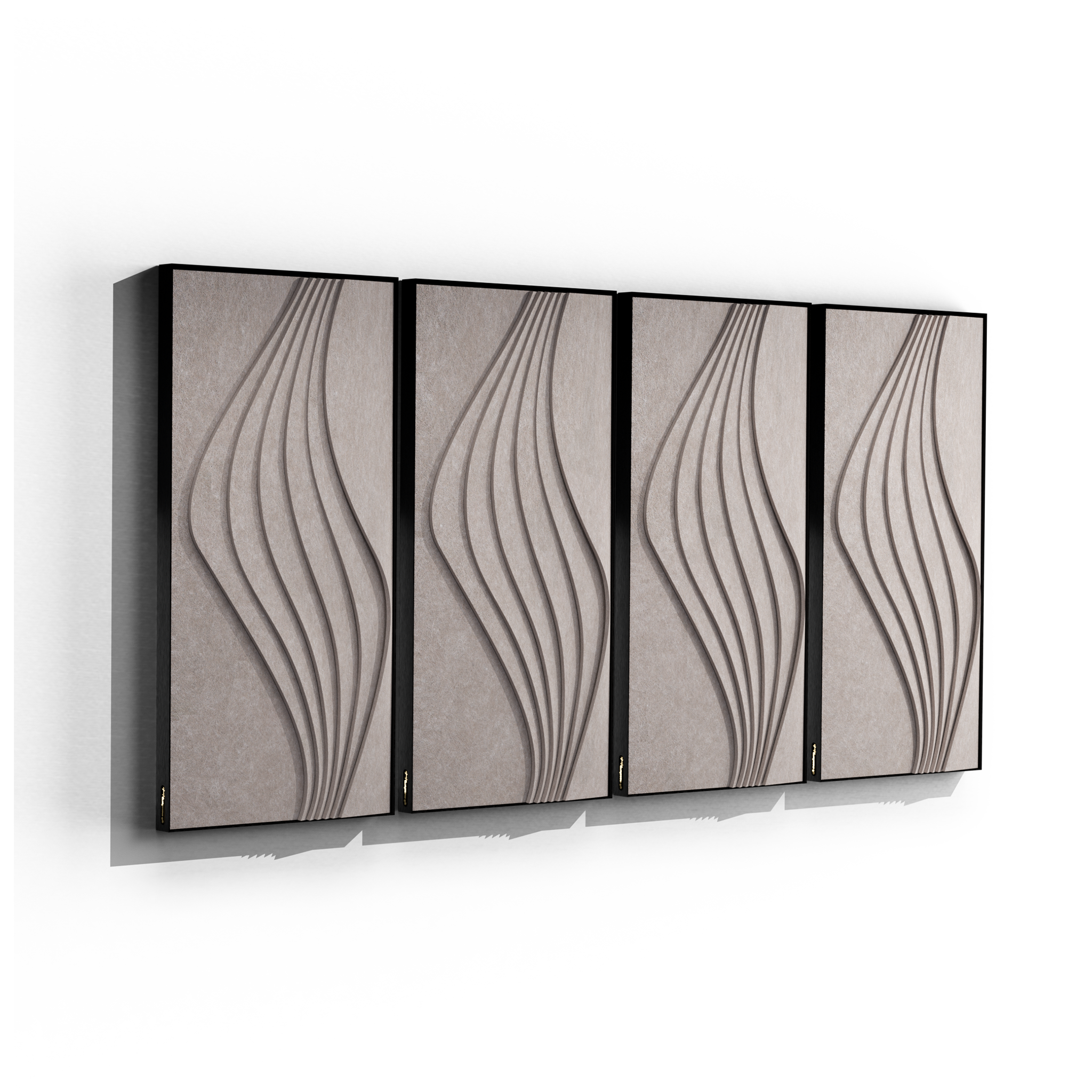 Surge Pro 2'x4' Acoustic Panel – Sandstone with Air Gap