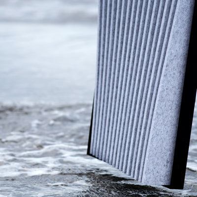 Rhythm Pro 2'x4' 吸音板 – Silver Nimbus 節奏紋理