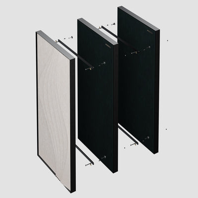 Basstrap Pro 2'x4' – 模組化Bass Trap，內設空氣層