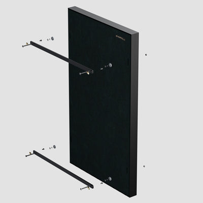 Basstrap Pro 2'x4' – 模組化Bass Trap，內設空氣層