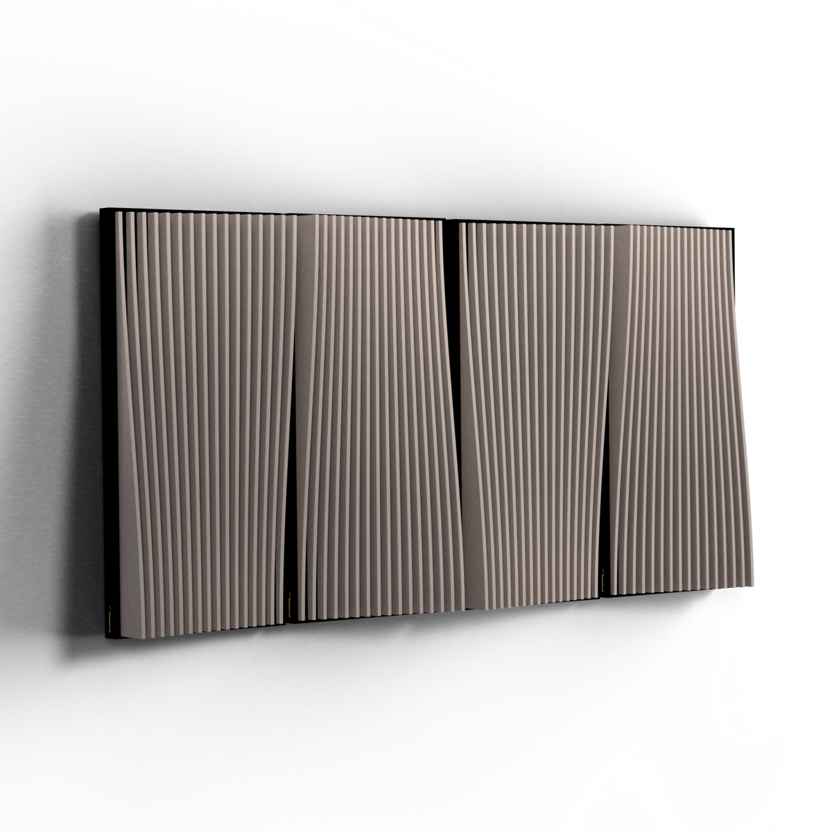Rhythm Pro 2'x4' Acoustic Panel – Sandstone Rhythmic Surface – massform