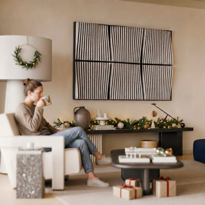 Rhythm Pro 2x2 Acoustic Panel – Silver Nimbus Rhythmic Surface