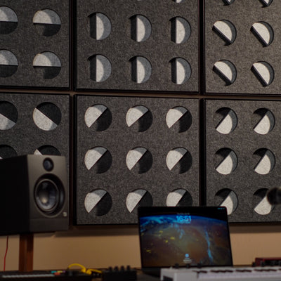 Eclipses Pro 2'x2' Acoustic Panel – Magnetic Celestial Diffuser