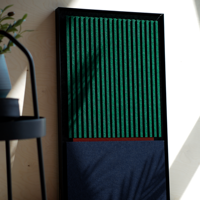 Color Field Acoustic Panel Set – Sculptural Colorfield Triptych