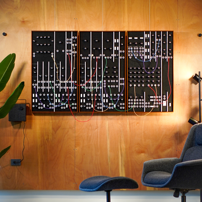 Moogdulation Acoustic Panel Set – Modular Synth Wall Art + Patch Cables