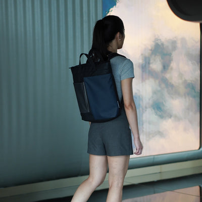 Color Field Totepack | tote + backpack for creative city days