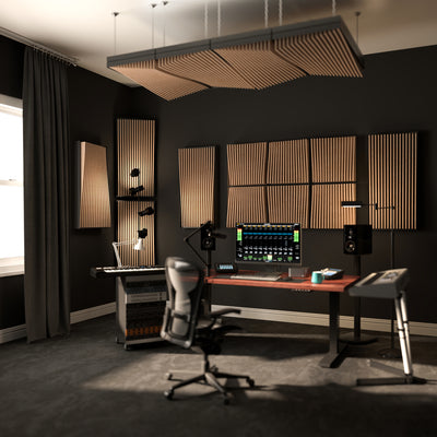 Rhythm Pro 2'x4' Acoustic Panel – Sandstone Rhythmic Surface