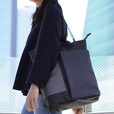 Color Field Totepack | tote + backpack for creative city days
