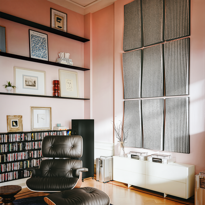 Rhythm Pro 2'x4' 吸音板 – Silver Nimbus 節奏紋理