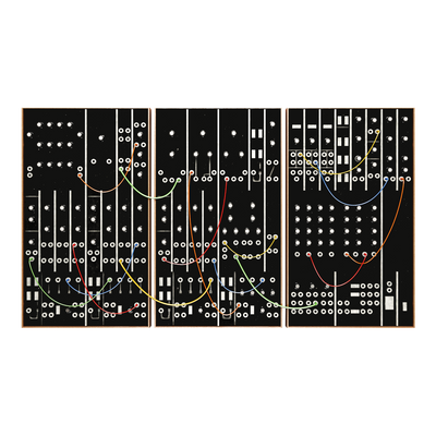 Moogdulation Acoustic Panel Set – Modular Synth Wall Art + Patch Cables